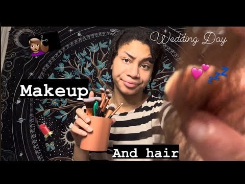 ASMR - Wedding Makeup & Hair (Veronica)