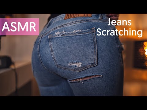 ASMR | Jeans Scratching (Fabric Sounds) 🤍🎧