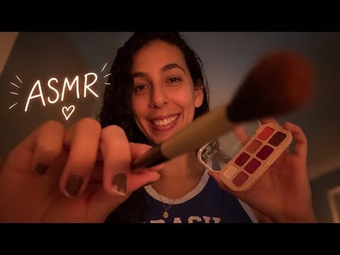 ASMR 💄 Fazendo sua Maquiagem | Atenção Pessoal