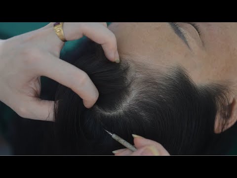 ASMR Head Scratch Real Person And Tingly Hair Combing, Sounds For Relieve Anxiety