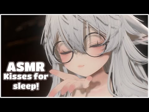 【ASMR Vrchat】Catgirl Kisses You to Sleep!