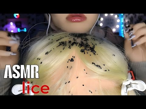 ASMR Lice Check 🐜 (Searching And Plucking) Scratch & Massaging Your Scalp- no talking