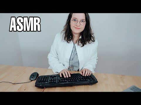 ASMR - KLINISCHEN FRAGEBOGEN ausfüllen ROLEPLAY - german/deutsch