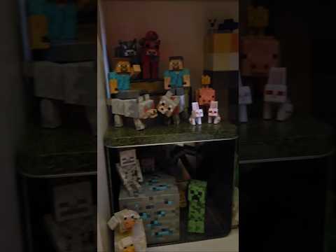 ASMR | Showing You My Minecraft Shelf! ─♡─ #asmr #minecraft #minecraftasmr