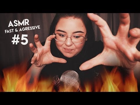 ASMR 🔥 Snabba & Agressiva Triggers #5
