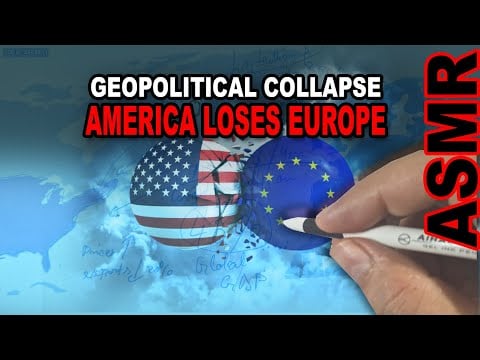 Why the United States Cannot Survive Without Europe  (ASMR  Stats & Facts + tracing )