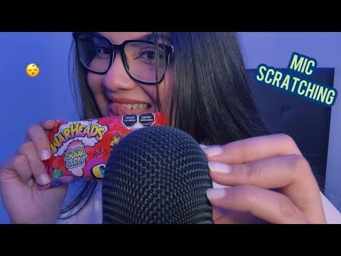 MIC SCRATCHING, CHISMECITO EN INAUDIBLE, COMIENDO GOMITAS, MOUTH SOUNDS ✨ ASMR EN ESPAÑOL 