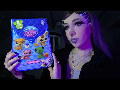 ASMR Littlest Pet Shop Blind Box Opening | Tapping, Whispering