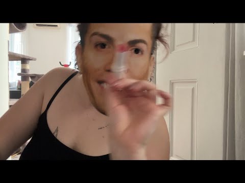 Asmr | Maquiagem com os produtos da amiga