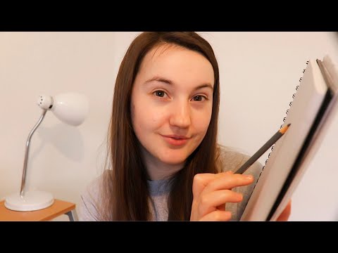 ASMR | Sketching You Roleplay (Soft Spoken)