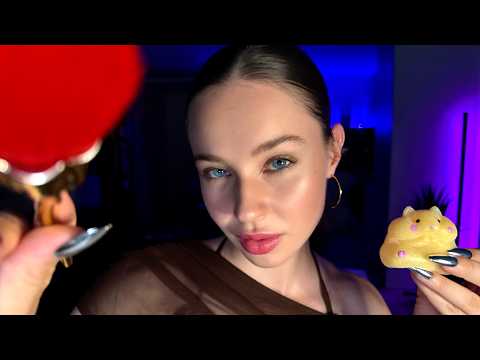 ASMR Doing Tingly Things To Your Face Until You Sleep 🤍