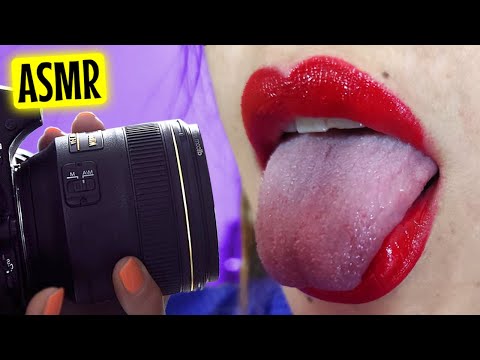 👅 ASMR Foggy LENS LICKING 🤤