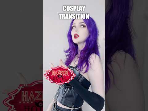 Alastor Cosplay Transition #hazbinhotel #alastor #cosplayer #alastorcosplay #cosplay