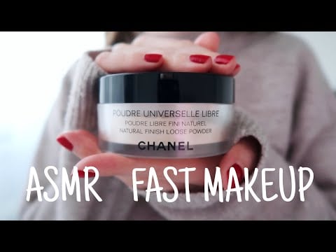 ASMR FAST MAKEUP roleplay - ASMR NOPEA MEIKKI - АСМР макияж