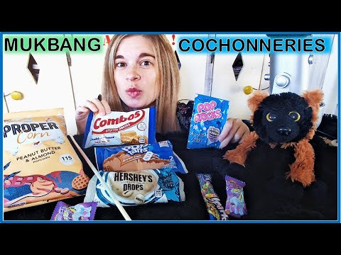 [ASMR français] DEGUSTATION DE COCHONNERIES - eating sounds