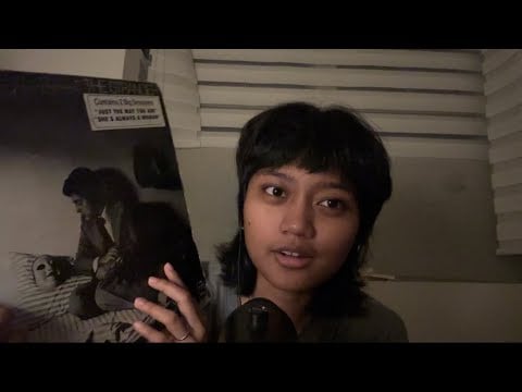 asmr with my humble record collection 