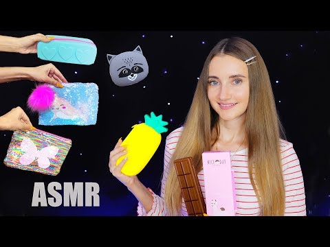 АСМР Магазин ТРИГГЕРОВ | Подберу для тебя МУРАШЕЧЫЙ пенал  | ASMR TRIGGERS Back To School