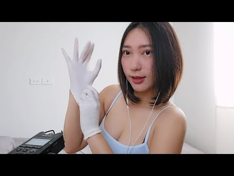 ASMR Latex Gloves Lotion 🧤🧴