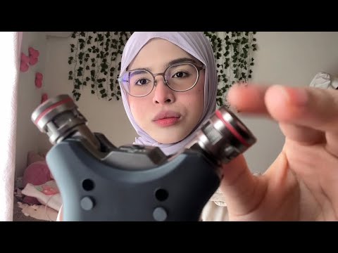 [ASMR] FAST & AGGRESSIVE WITH TASCAM⚡️(RANDOM TRIGGERS)🤍