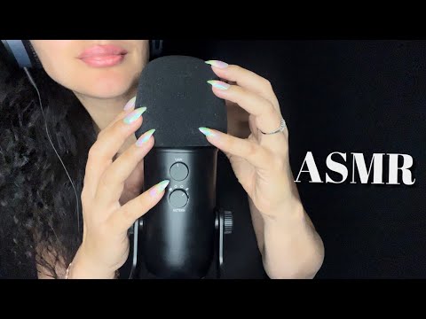 ASMR| MIC SCRATCHING mit & ohne Popschutz 🎙|Cherry ASMR