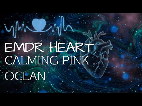 Resting Heartbeat & Calming Pink Noise | EMDR Inspired Bilateral Stimulation