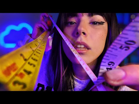 ASMR Measuring Your Face 🐸📐