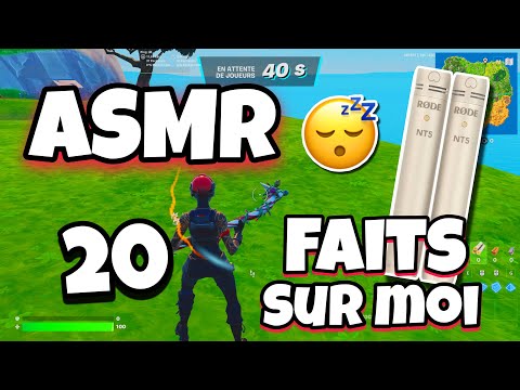 ASMR Français • 20 FAITS SUR MOI ! (chuchotement avec les rode nt5)