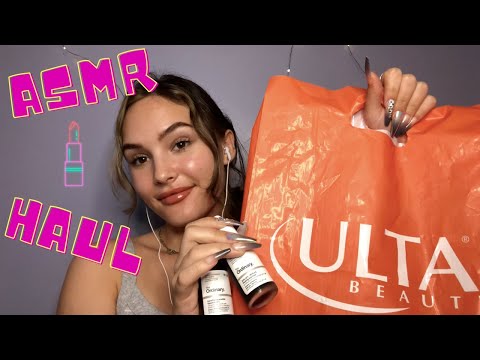 ASMR Tapping on My Ulta Haul!