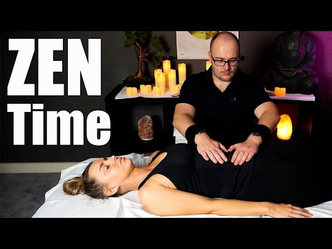 ZEN Shiatsu - Balancing the Spleen & Heart Protector To Calm Overthinking [ASMR]