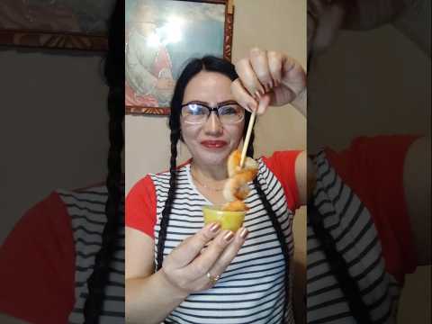 BBQ SHRIMP IN HEAVEN#shortsfeed #mukbang #asmrsounds #asmr #eating #eatingshow #shrimp #seafood #