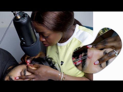 Asmr BEST SLEEP EVER | attentively picking his face