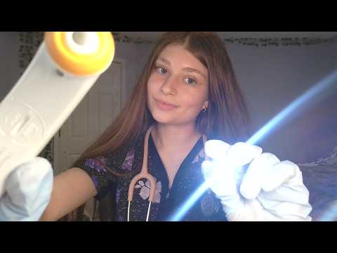 ASMR Full Head to Toe Exam | Soft Spoken Nurse Roleplay (Very Relaxing)