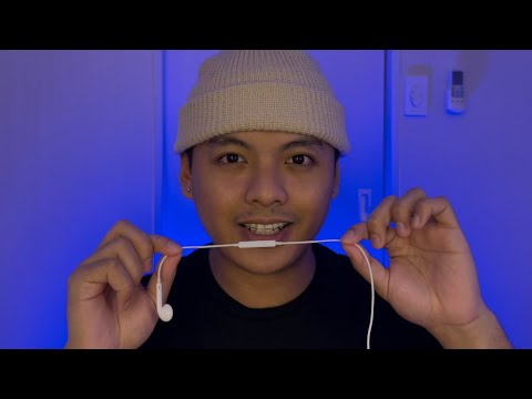 ASMR 5 Minutes of Mouth Sounds using Apple Earphone Microphone