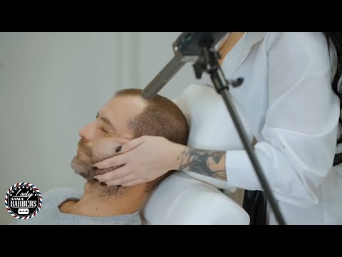 Gentle ASMR Scalp Massage by Barber Lady Helen for Men