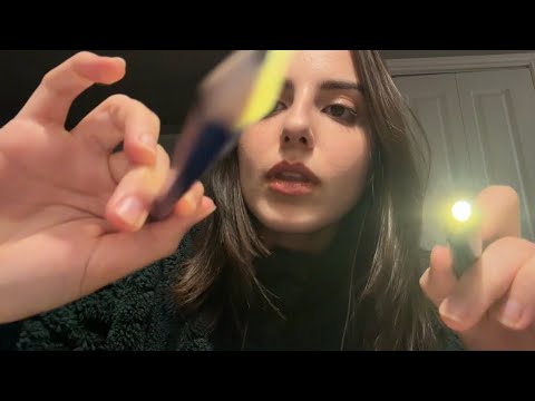 asmr chaotically mapping your face 