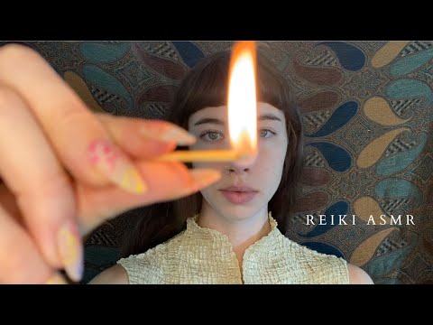 Reiki ASMR ~ Remove Low Vibrational Energy | Energy Cleanse | Plucking | Relaxing | Energy Healing