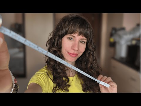 ASMR Measuring Your Face and Body | Tailor RP, Personal Attention