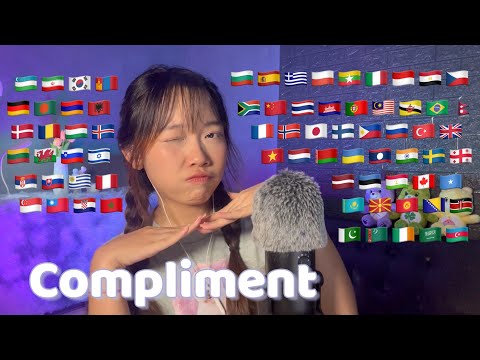ASMR Complimenting You in 70 Different Languages (2 Hours For Sleep)