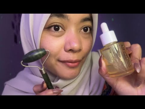 ASMR Doing Your Skincare Before Go to Bed 🧴🫧🛏️
