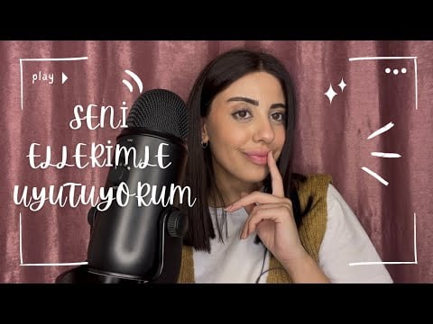 Türkçe ASMR | Uyku İçin Yakın Yavaş Fısıltı, El Hareketleri & Mikrofon Tırmalama 😴 10 Dk İçinde Uyu 
