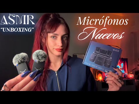 ASMR MICS NUEVOS🎤🎧 FIFINE M9 "Unboxing"