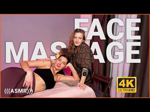 Yolana’s Gentle Face Massage for Sandy 💆‍♀️ Deep Relaxation & ASMR