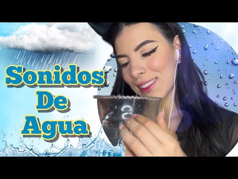 Sonidos de agua 💦☔para dormir muy relajado✨ASMR✨#dormir #asmr #relax #video #viral #chica #mujeres