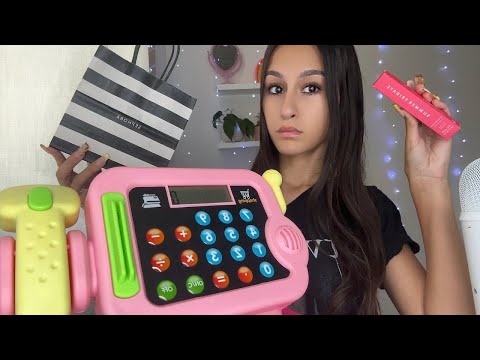 ASMR| Rude SEPHORA worker scans you and other items??😟