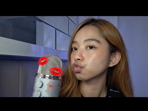 ASMR mic kissing sounds 💋