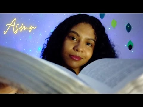 LENDO PROVÉRBIOS ATE VOCÊ DORMIR ASMR LEITURA