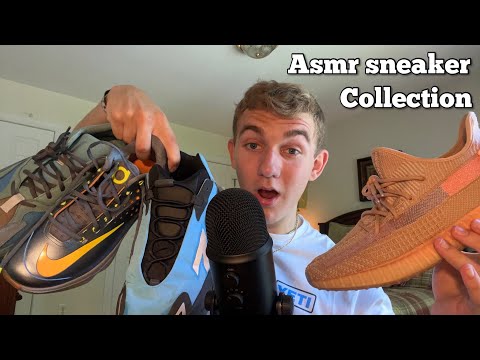 Asmr with my INSANE sneaker collection