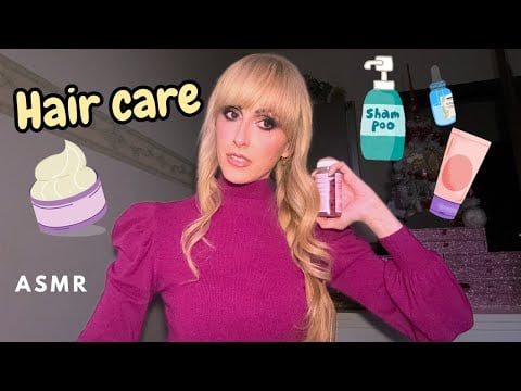  Must  have HAIR CARE ROUTINE💆🏼‍♀️🫶🏻 ASMR ita #asmr