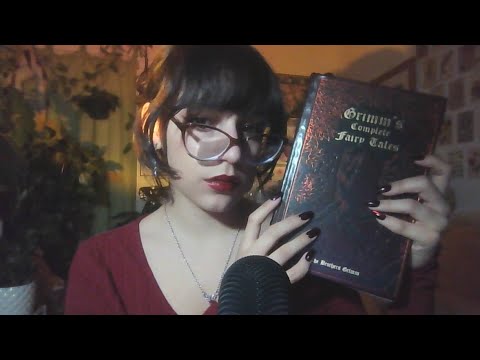 ASMR ༉‧˚🌹❀༉‧˚. reading grimms' fairytales (+ roseforever)