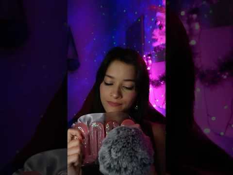 ASMR com um dos meu gatilhos favoritos Glitter rosa 💖💖 #asmr  #tingles #dormir #relax